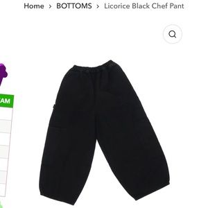 MEALS chef pants